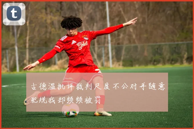 古德温批评裁判尺度不公对手随意犯规我却频频被罚